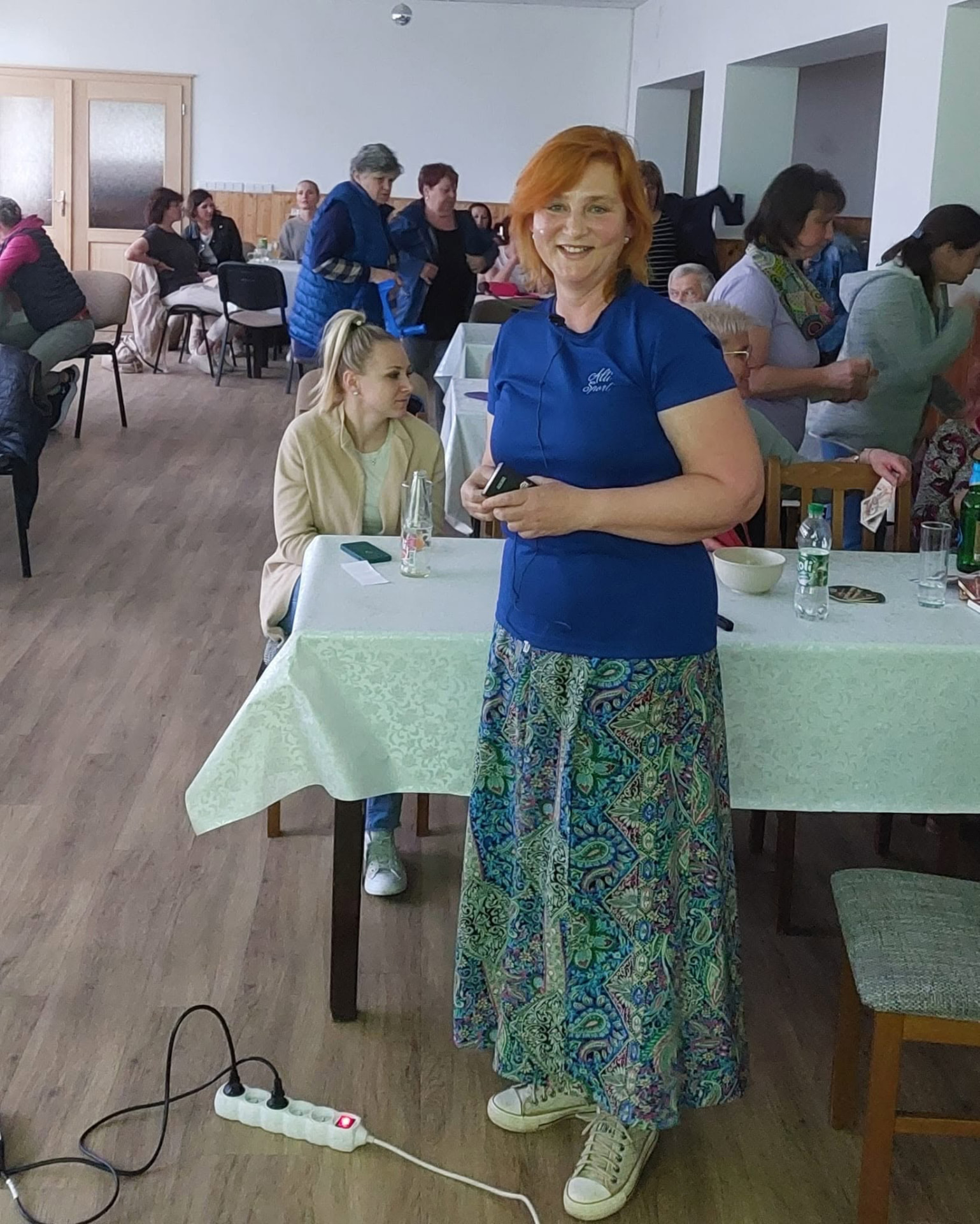 Mgr. Iveta Aurelia Ryšánková při práci